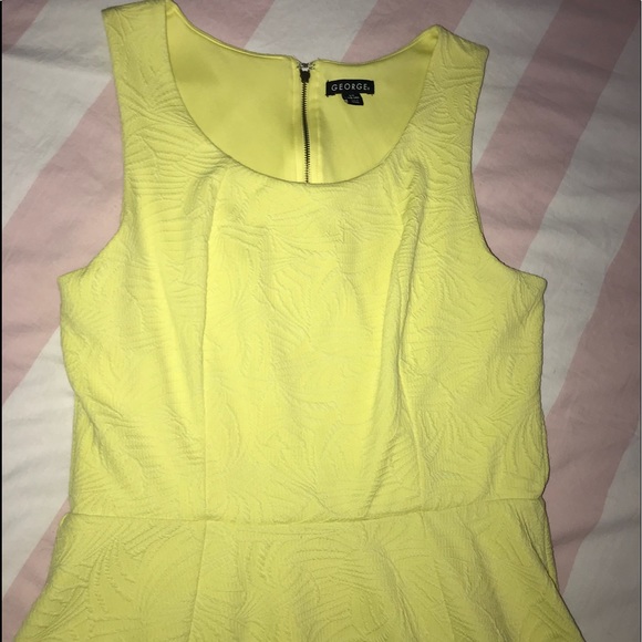 George Dresses & Skirts - GEORGE Yellow Tea Time Dress